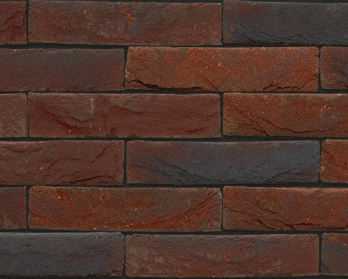 Steenstrips Geba 535 rood paars bruine handvorm waalformaat.