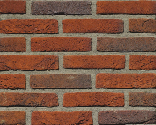 Steenstrip Geba 037 rood genuanceerd 