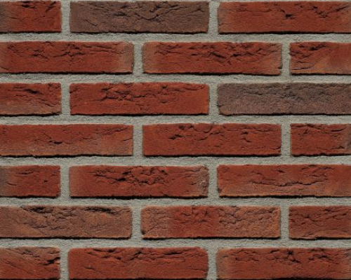 Steenstrip Geba 100 rood gereduceerd handvorm waalformaat.