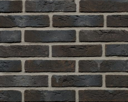 Steenstrip Geba 114 bruin blauw  zwart genuanceerd handvorm waalformaat.