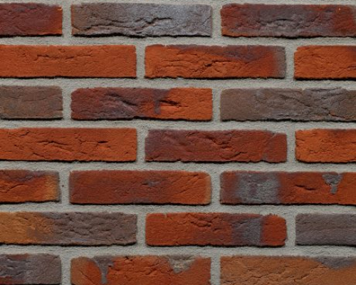 Metselsteen handvorm Geba 121 oranje bont.