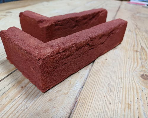 Hoekstrip geba 042 rood handvorm waalformaat.
