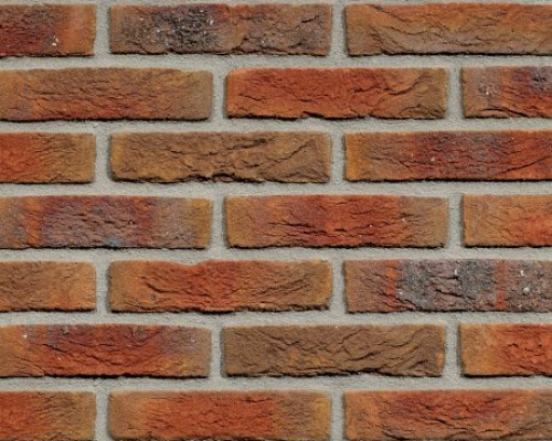 Steenstrip Geba 354 rood oranje waalformaat. 