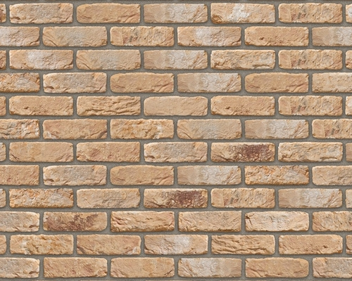 Steenstrip Geba 363 dikformaat getrommeld geel genuanceerd.