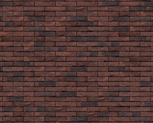 Steenstrip Geba 376 rood paars  handvorm waalformaat.