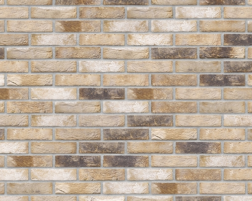 Steenstrip Geba 401 geel genuanceerd handvorm waalformaat.