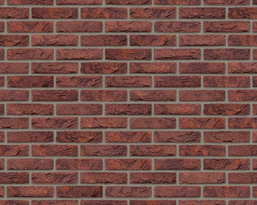 Steenstrip Geba 402 paars rood handvorm waalformaat.