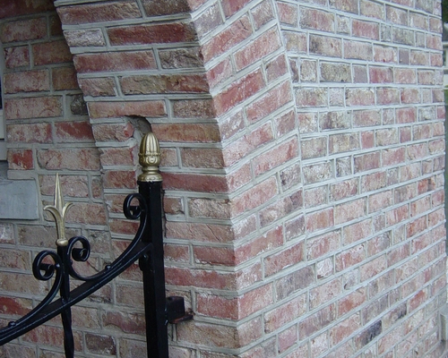 Metselsteen handvorm Geba 469 rood wit genuanceerd