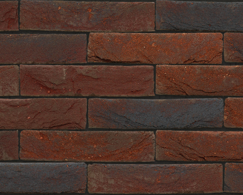 Steenstrips Geba 535 rood paars bruine handvorm waalformaat.