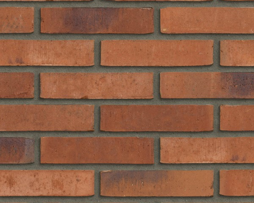 Metselsteen Geba 773 waalformaat wasserstrich oranje blauw.