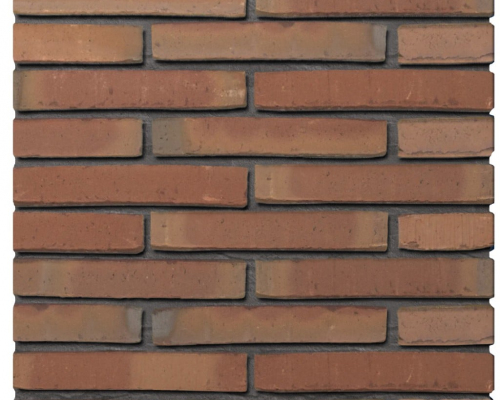 Metselsteen rood genuanceerd Geba 809 wasserstrich hilversumsformaat.