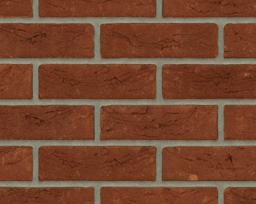 Steenstrip rood Geba 826 handvorm Engelsformaat.