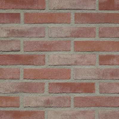 Waalformaat steenstrip oud rose - Geba 075
