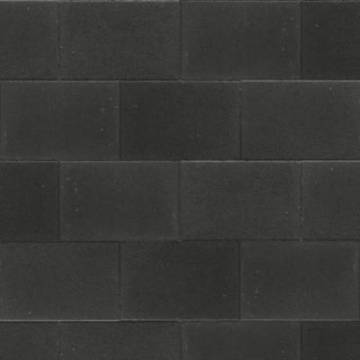 Terrassteen 20x30x4cm nero.