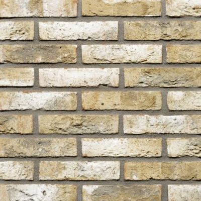 Waalformaat steenstrip wit - Geba 136