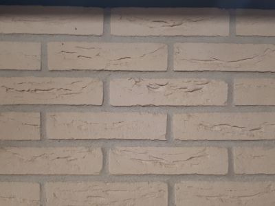 Waalformaat metselsteen wit - Geba 225