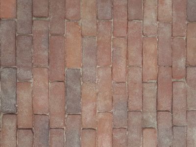 Gebakken dikformaat Rood genuanceerd getrommeld.