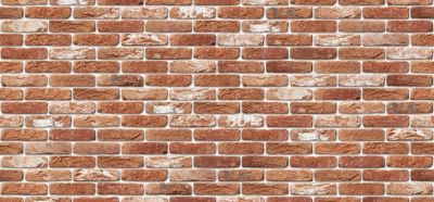 Waalformaat steenstrip getrommeld rood - Geba 382