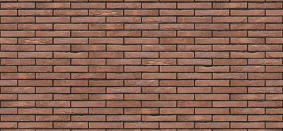 Langformaat steenstrip bruin - Geba 487