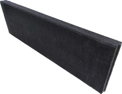Opsluitband 100x6x30cm Zwart
