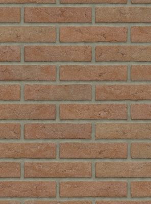 waalformaat rode metselstenen in traditioneel verband gemetseld met voeg