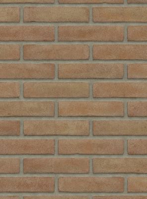 waalformaat metselstenen rood in horizontale rijen gemetseld