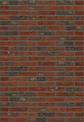 Waalformaat steenstrip rood - Geba 791