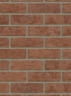 metselstenen dikformaat rood in traditioneel verband gemetseld