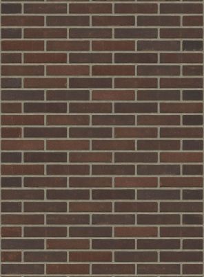 waalformaat metselstenen rood gemetseld als voorbeeld op een muur