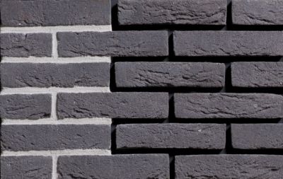 Waalformaat metselsteen zwart - Geba 338