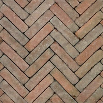 Gebakken waalformaat Geba 4017 rood genuanceerd getrommeld.65,95 p/m2