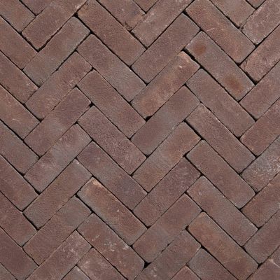Gebakken dikformaat Geba 4036 paars bont getrommeld.65,95 p/m2