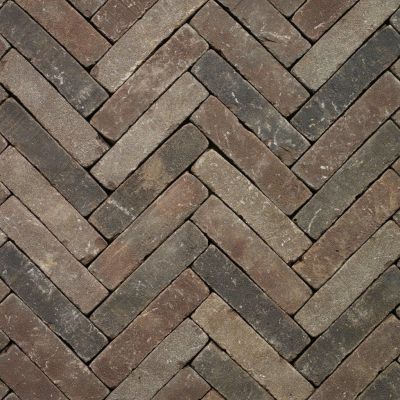 Gebakken waalformaat Geba 4053 bruin genuanceerd getrommeld.69,95 p/m2