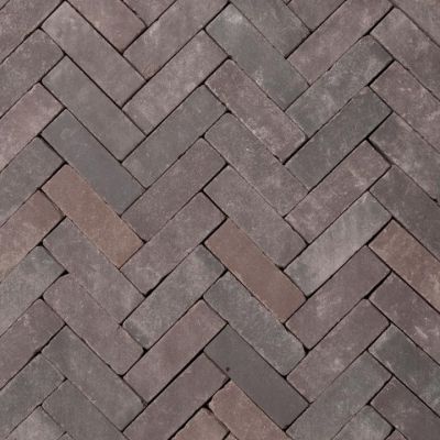 Gebakken dikformaat Geba 5011 donkerbruin getrommeld.67,95 p/m2