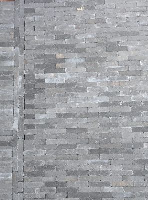 Getrommelde betonklinkers antraciet waalformaat 20x5x7,3cm.