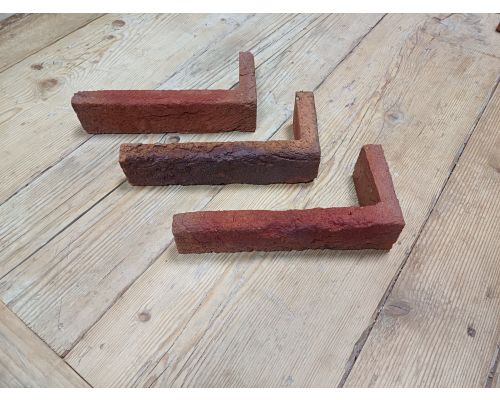 Hoekstrip geba 405 rood genuanceerd handvorm waalformaat.