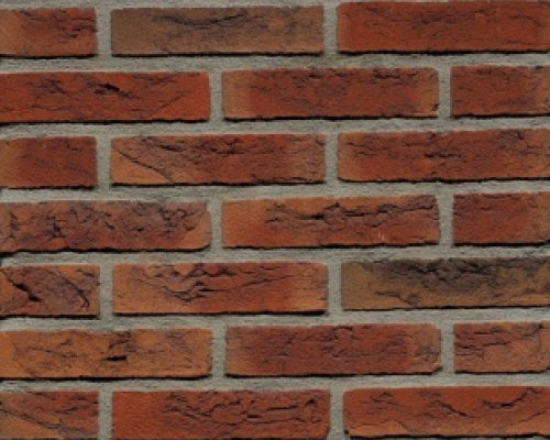 Metselsteen Handvorm Geba 035 oranje blauwzand gereduceerd.