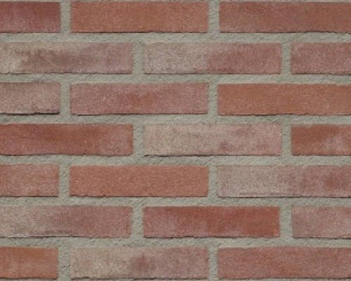 Metselsteen vormbak Geba 075 rood genuanceerd.
