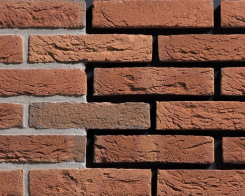 Metselsteen handvorm geba 250 oranje genuanceerd.