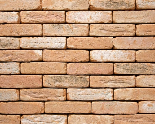 Metselsteen handvorm M50 geel genuanceerd Geba 366.