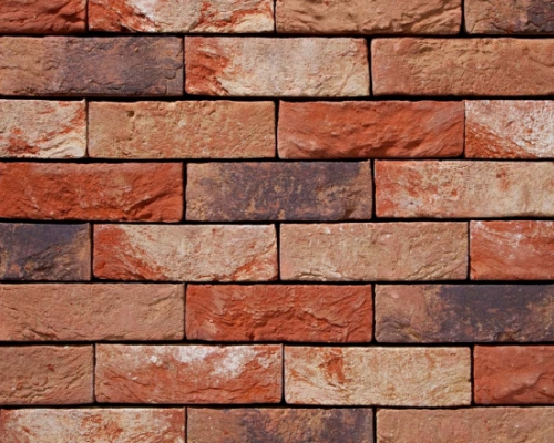 Metselsteen handvorm rood genuanceerd Geba 388.