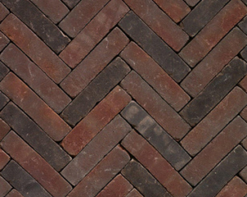 Gebakken waalformaat Geba 4062 rood bruin getrommeld. 65,95 p/m2