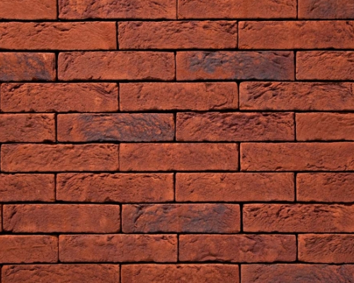 Metselsteen handvorm rood bruin Geba 407.