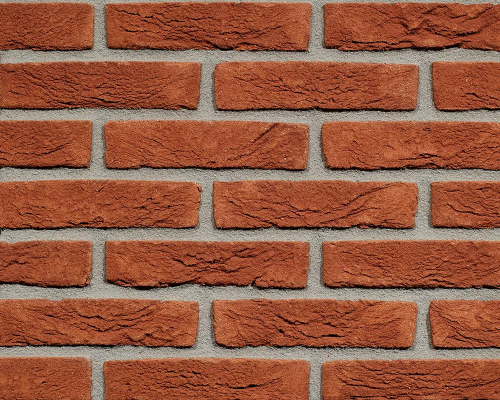 Metselsteen handvorm Geba 437 rood oranje.