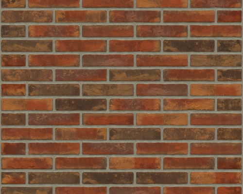 Metselsteen rood genuanceerd handvorm Geba 606.