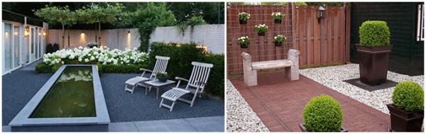 Een stijlvolle tuin met siergrind